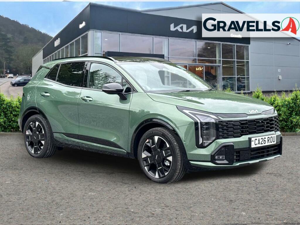 Kia Sportage 1.6 H T-gdi Gt-line S Suv Hybrid E CA26ROU Green