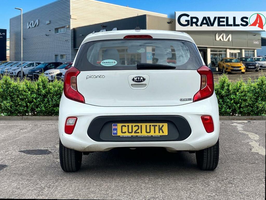 Kia Picanto 1.0 1 4 Seats 66 CU21UTK White #4
