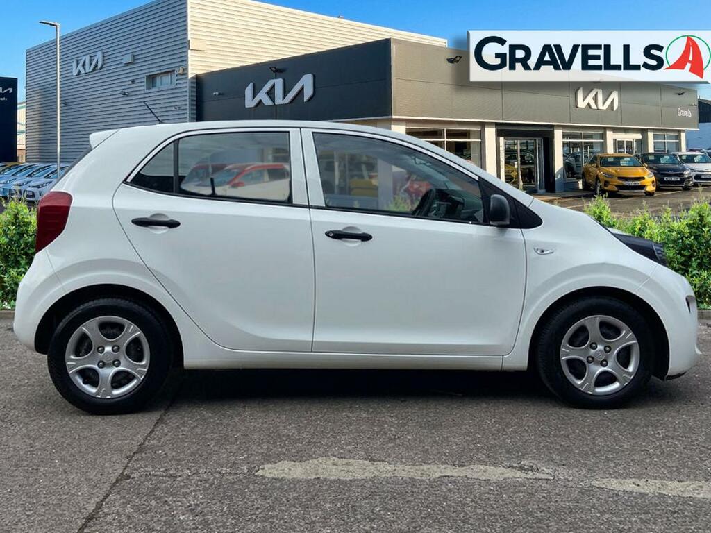 Kia Picanto 1.0 1 4 Seats 66 CU21UTK White #2
