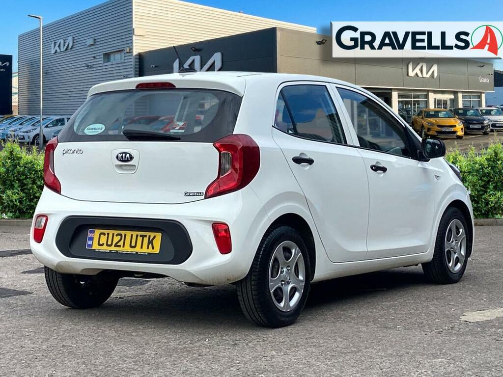Kia Picanto 1.0 1 4 Seats 66 CU21UTK White #3