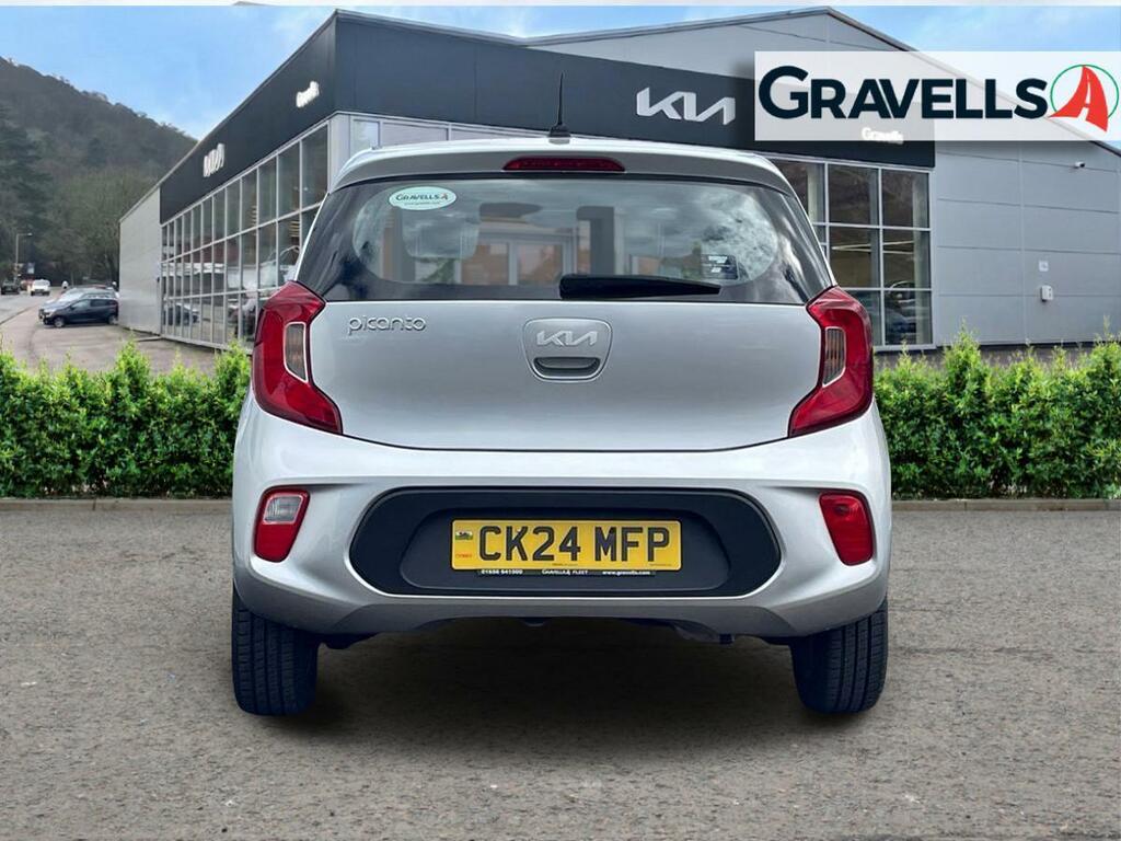 Kia Picanto 1.0 Dpi 2 Hatchback Amt Euro 6 Ss 6 CK24MFP Silver #4