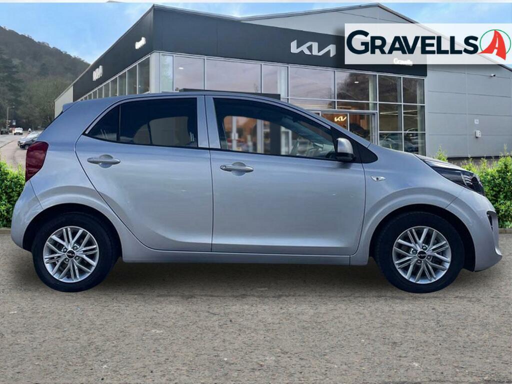 Kia Picanto 1.0 Dpi 2 Hatchback Amt Euro 6 Ss 6 CK24MFP Silver #2