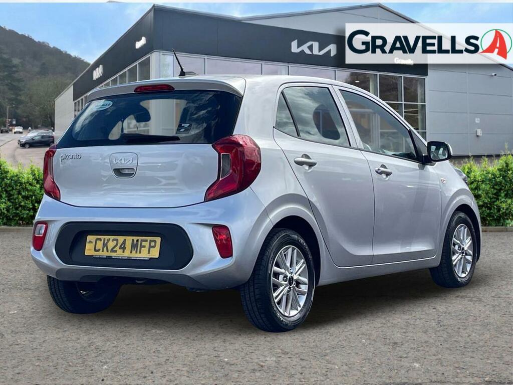 Kia Picanto 1.0 Dpi 2 Hatchback Amt Euro 6 Ss 6 CK24MFP Silver #3