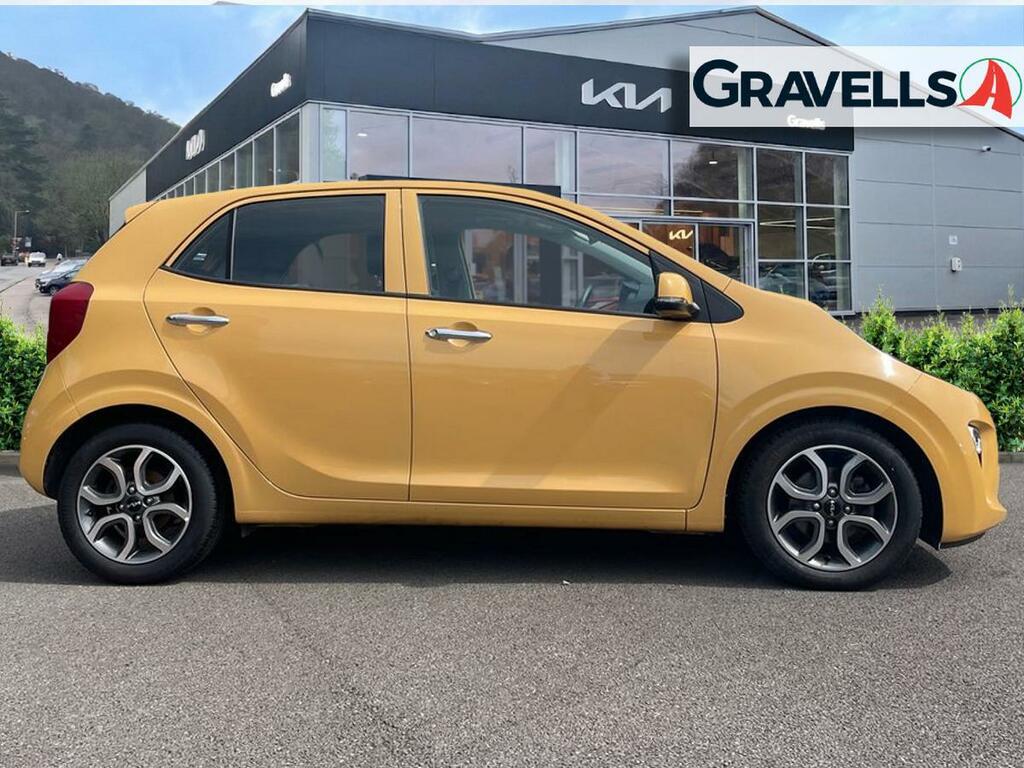 Kia Picanto 1.0 Dpi 3 Hatchback Amt Euro 6 Ss 6 CL73FLA Yellow #2