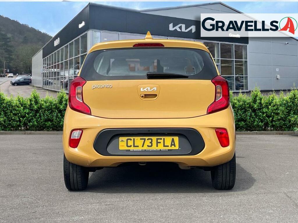 Kia Picanto 1.0 Dpi 3 Hatchback Amt Euro 6 Ss 6 CL73FLA Yellow #4