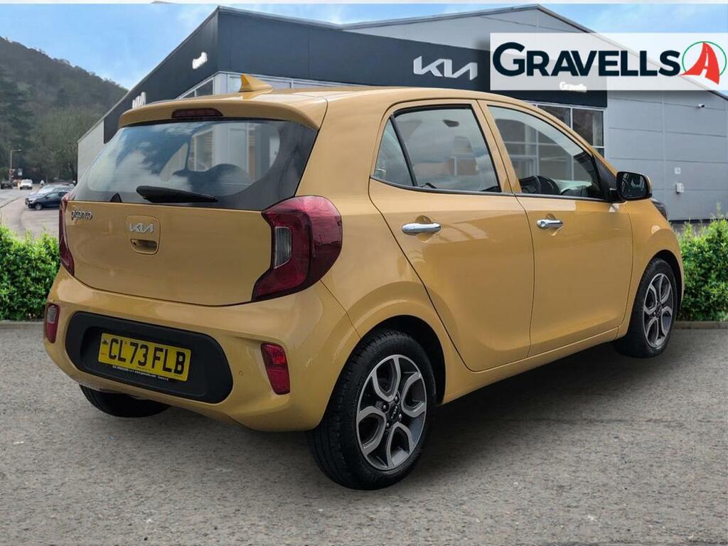 Kia Picanto 1.0 Dpi 3 Hatchback Amt Euro 6 Ss 6 CL73FLB Yellow #3
