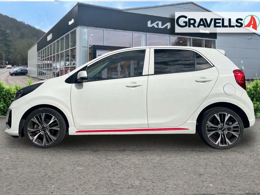 Kia Picanto 1.0 Dpi Gt-line Hatchback Amt Euro 6 S CE73KXG White #5