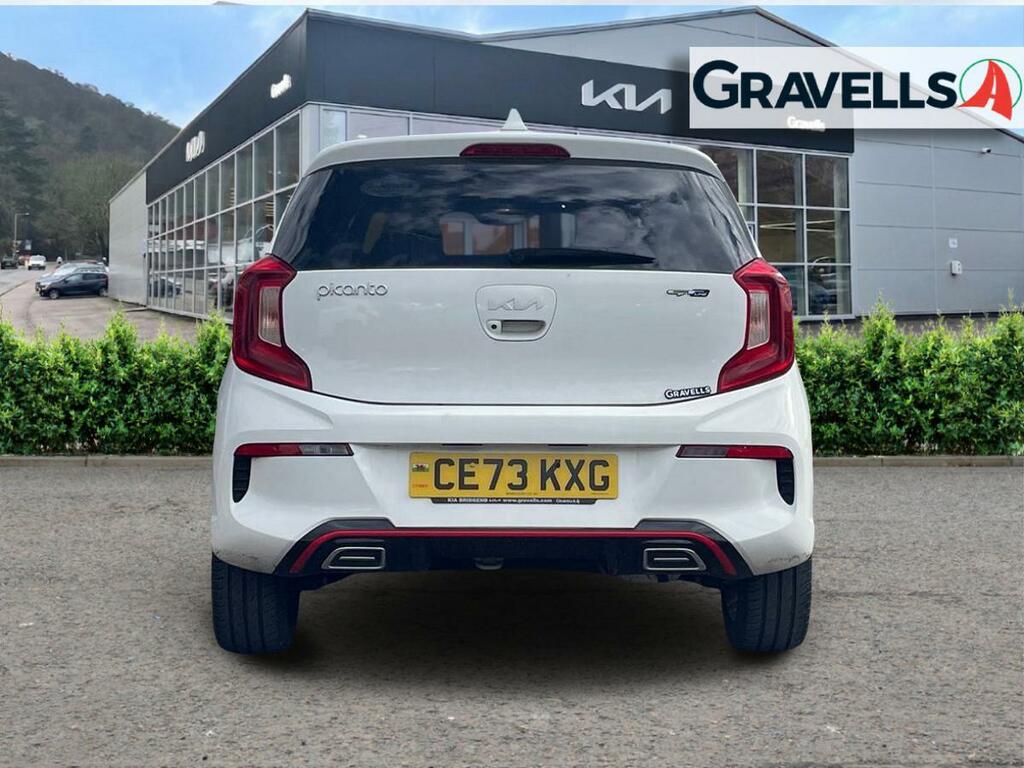 Kia Picanto 1.0 Dpi Gt-line Hatchback Amt Euro 6 S CE73KXG White #4