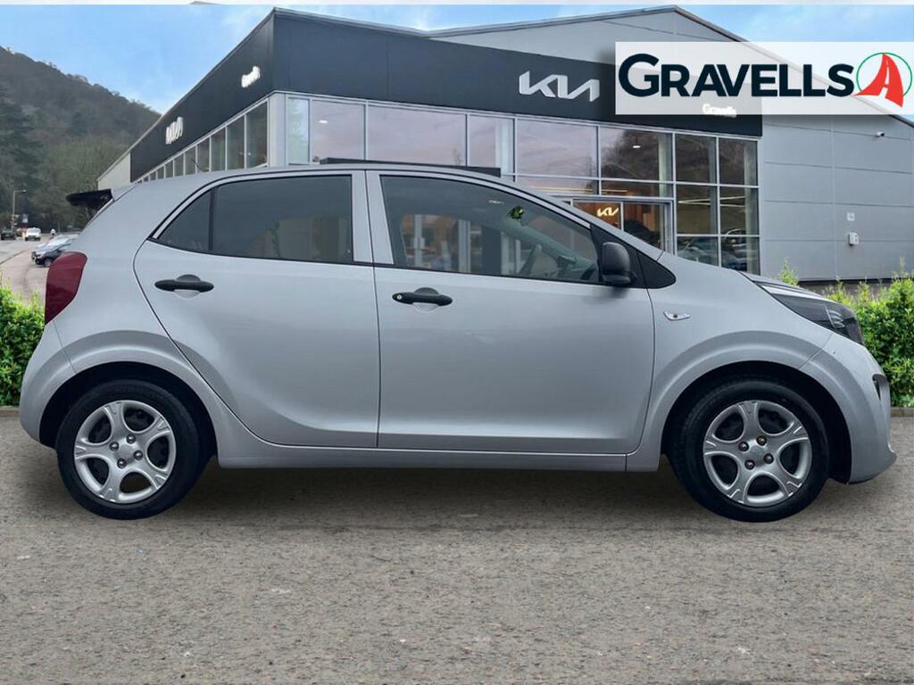 Kia Picanto 1.0 Dpi 1 Hatchback Euro 6 Ss CF22DDV Silver #2
