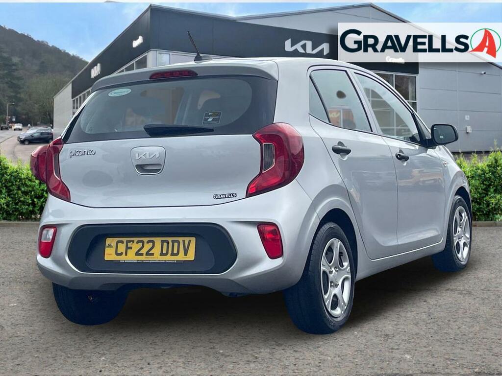 Kia Picanto 1.0 Dpi 1 Hatchback Euro 6 Ss CF22DDV Silver #3