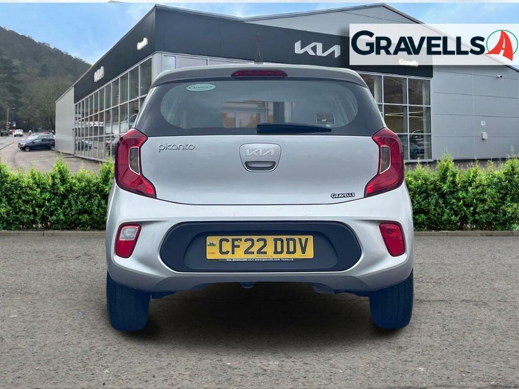 Kia Picanto 1.0 Dpi 1 Hatchback Euro 6 Ss CF22DDV Silver #4
