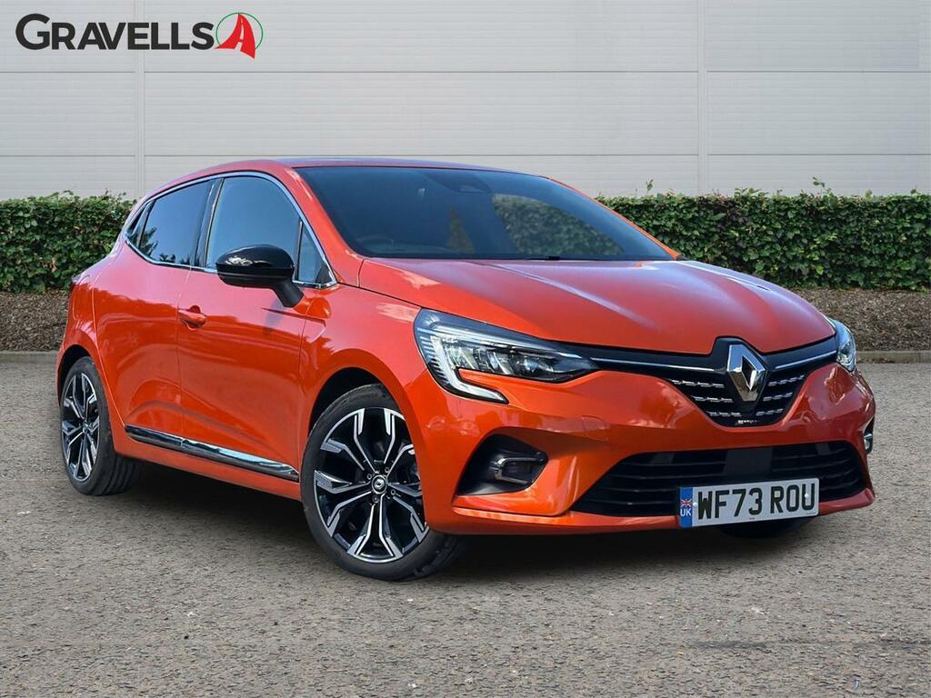 Renault Clio 1.6 E-tech Techno Hatchback Hybrid WF73ROU Orange