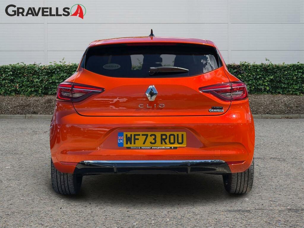 Renault Clio 1.6 E-tech Techno Hatchback Hybrid WF73ROU Orange #4