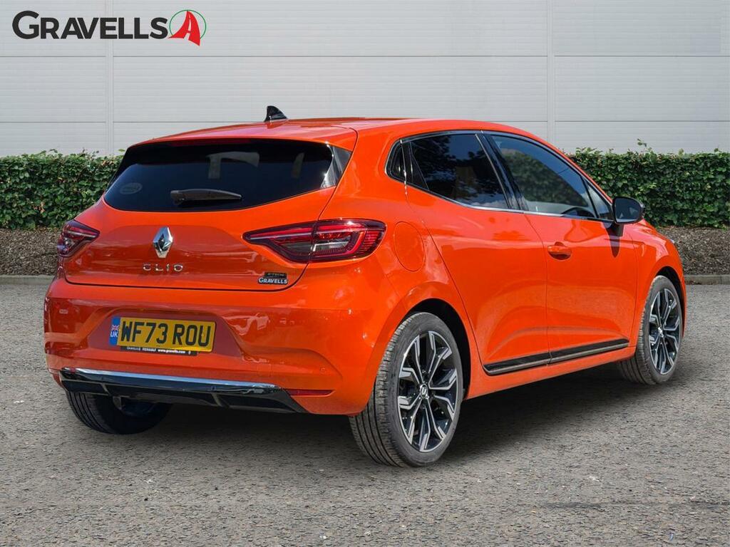 Renault Clio 1.6 E-tech Techno Hatchback Hybrid WF73ROU Orange #3