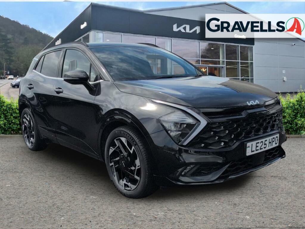 Kia Sportage 1.6 T-gdi Mhev Gt-line Suv Hybrid Manua Black
