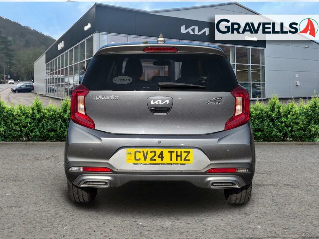 Kia Picanto 1.0 Dpi X-line S Hatchback Amt Euro 6 CV24THZ Grey #4