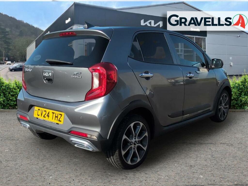 Kia Picanto 1.0 Dpi X-line S Hatchback Amt Euro 6 CV24THZ Grey #3