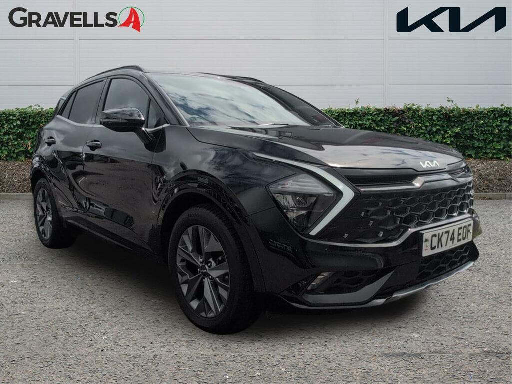 Kia Sportage 1.6T Gdi 207 Hev Gt-line 207 A CK74EOF Black