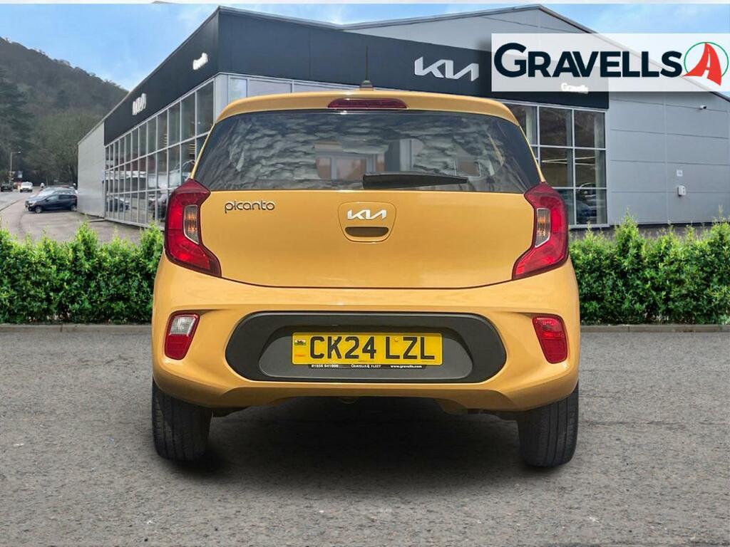 Kia Picanto 1.0 1 Hatchback Euro 6 Ss 66 CK24LZL Yellow #4