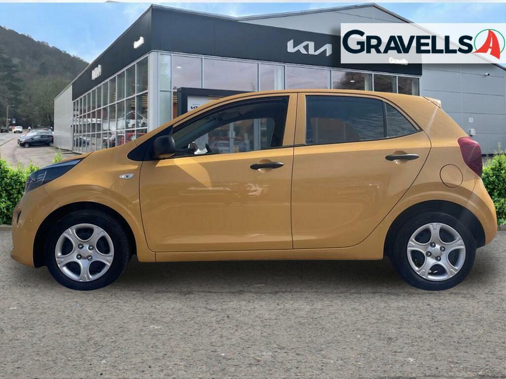 Kia Picanto 1.0 1 Hatchback Euro 6 Ss 66 CK24LZL Yellow #5