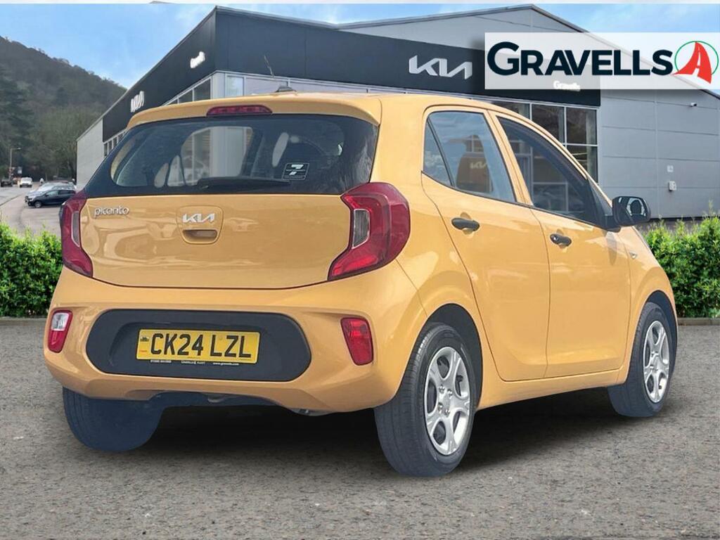 Kia Picanto 1.0 1 Hatchback Euro 6 Ss 66 CK24LZL Yellow #3