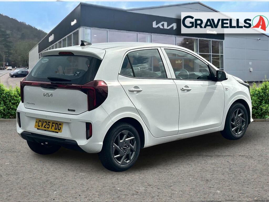 Kia Picanto 1.0 2 Hatchback Euro 6 Ss 62 CV25FDG White #3