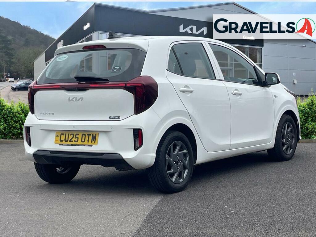 Kia Picanto 1.0 2 Hatchback Euro 6 Ss 62 CU25OTM White #3