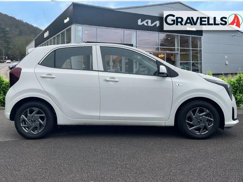 Kia Picanto 1.0 2 Hatchback Euro 6 Ss 62 CU25OTM White #2