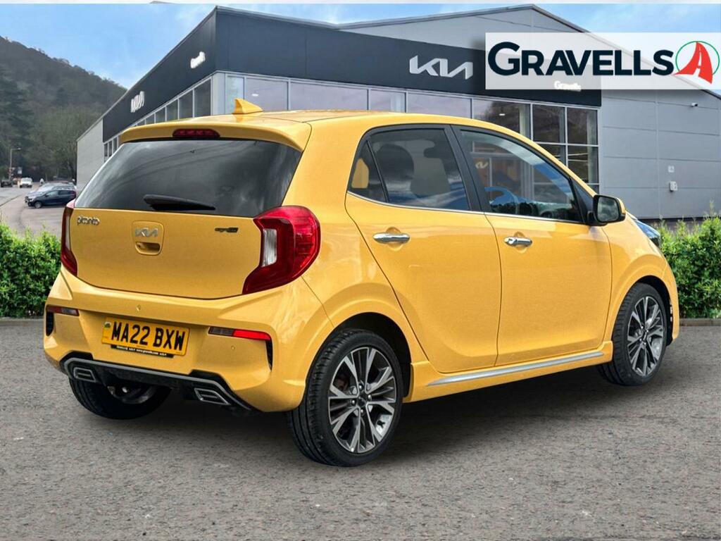 Kia Picanto 1.0 T-gdi Gt-line S Hatchback Eu MA22BXW Yellow #3