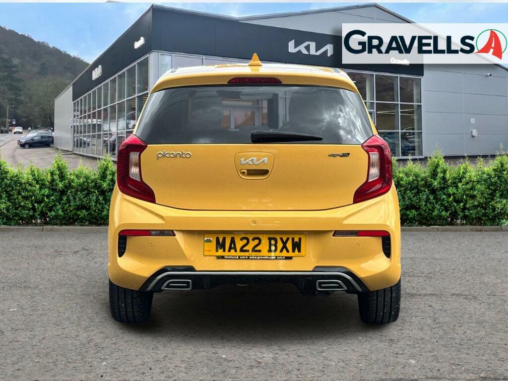 Kia Picanto 1.0 T-gdi Gt-line S Hatchback Eu MA22BXW Yellow #4