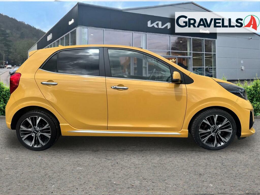 Kia Picanto 1.0 T-gdi Gt-line S Hatchback Eu MA22BXW Yellow #2