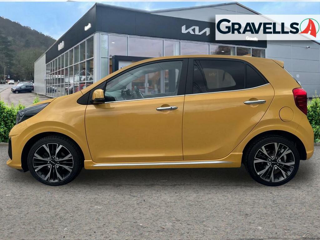 Kia Picanto 1.0 T-gdi Gt-line S Hatchback Eu MA22BXW Yellow #5