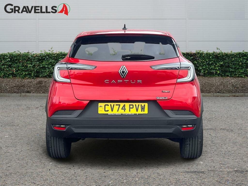 Renault Captur 1.6 E-tech Full Hbd 145 Evltn Au CV74PVW Red #4