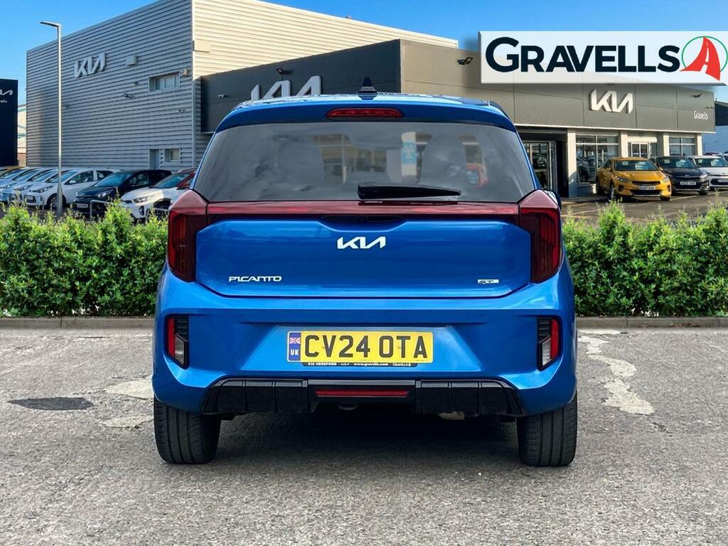Kia Picanto 1.0 Gt-line Hatchback Amt Euro 6 Ss CV24OTA Blue #4