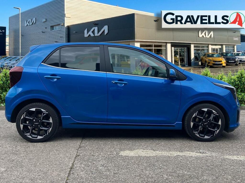 Kia Picanto 1.0 Gt-line Hatchback Amt Euro 6 Ss CV24OTA Blue #2