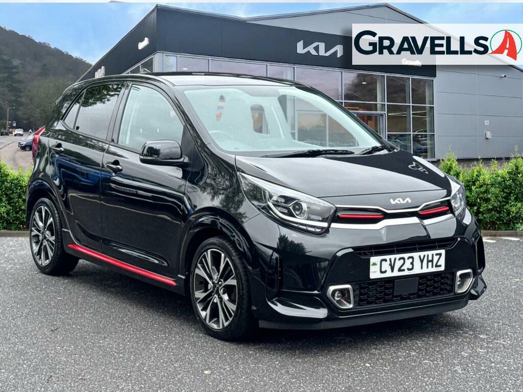 Kia Picanto 1.0 Dpi Gt-line Hatchback Euro 6 CV23YHZ Black