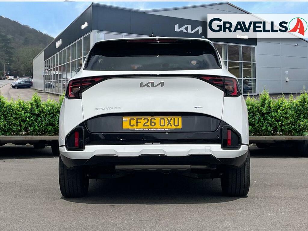 Kia Sportage 1.6 H T-gdi Gt-line Suv Hybrid Eur CF26OXU White #4