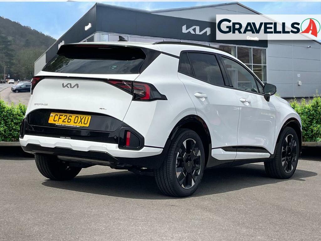 Kia Sportage 1.6 H T-gdi Gt-line Suv Hybrid Eur CF26OXU White #3