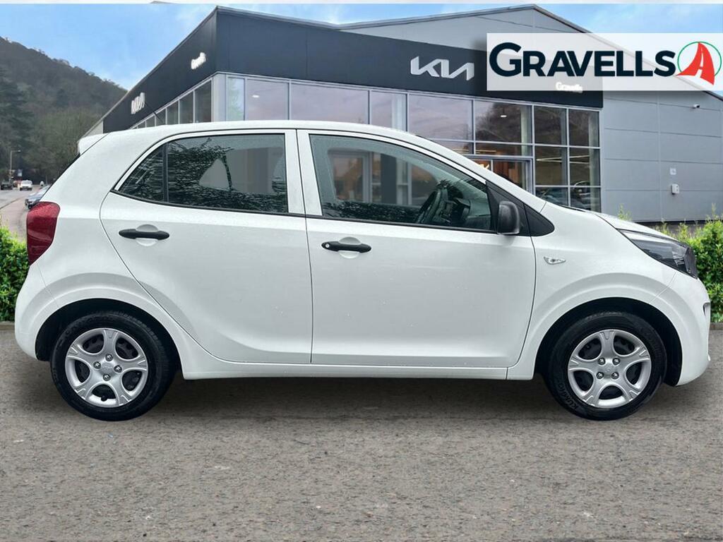 Kia Picanto 1.0 Dpi 1 Hatchback Euro 6 Ss CV23XPF White #2