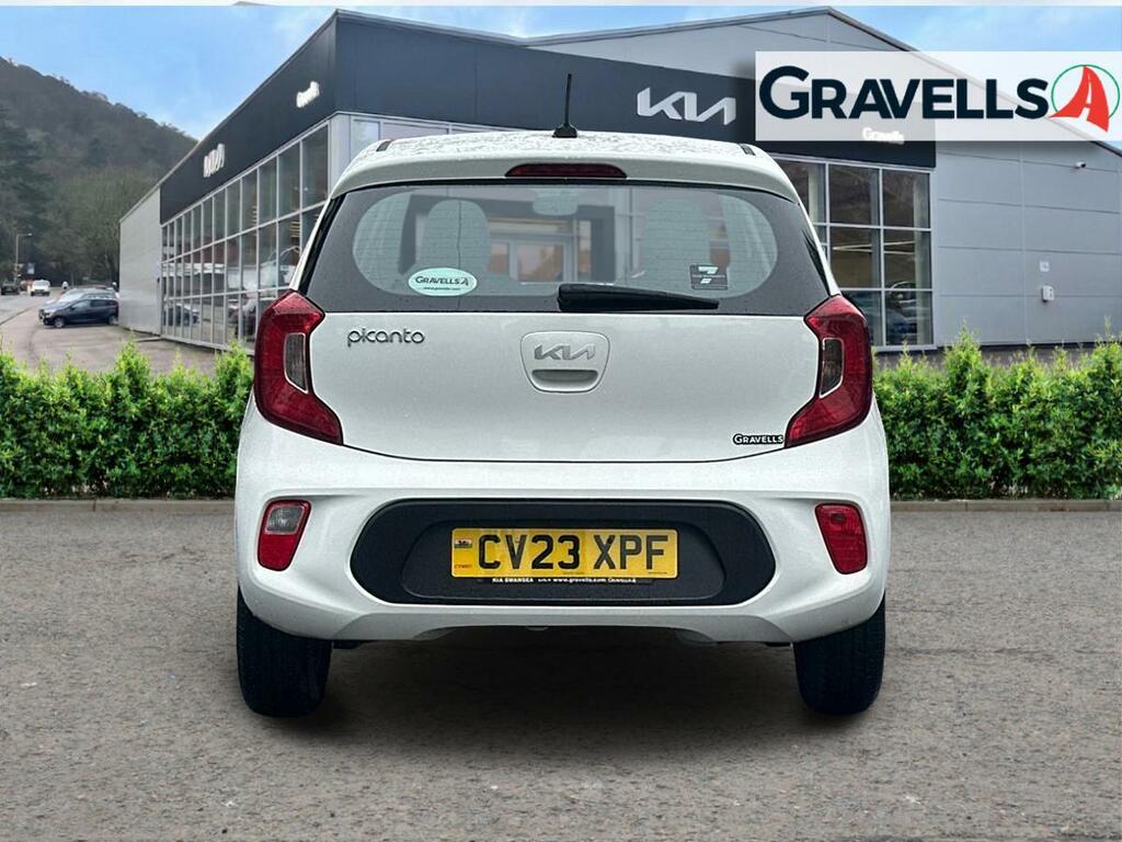 Kia Picanto 1.0 Dpi 1 Hatchback Euro 6 Ss CV23XPF White #4