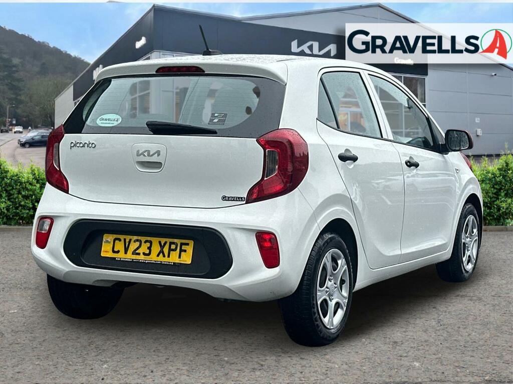 Kia Picanto 1.0 Dpi 1 Hatchback Euro 6 Ss CV23XPF White #3
