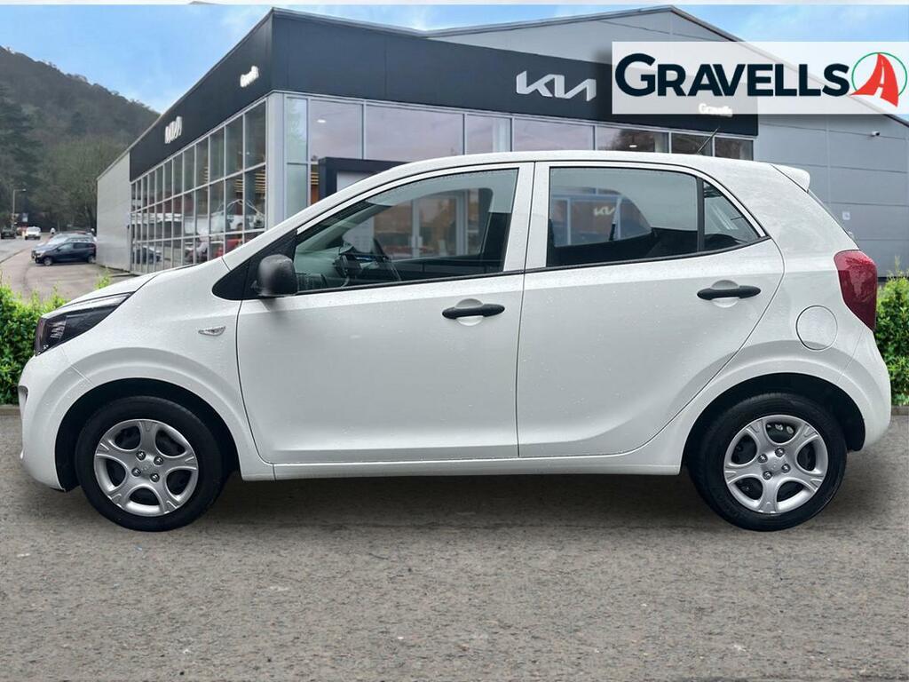 Kia Picanto 1.0 Dpi 1 Hatchback Euro 6 Ss CV23XPF White #5
