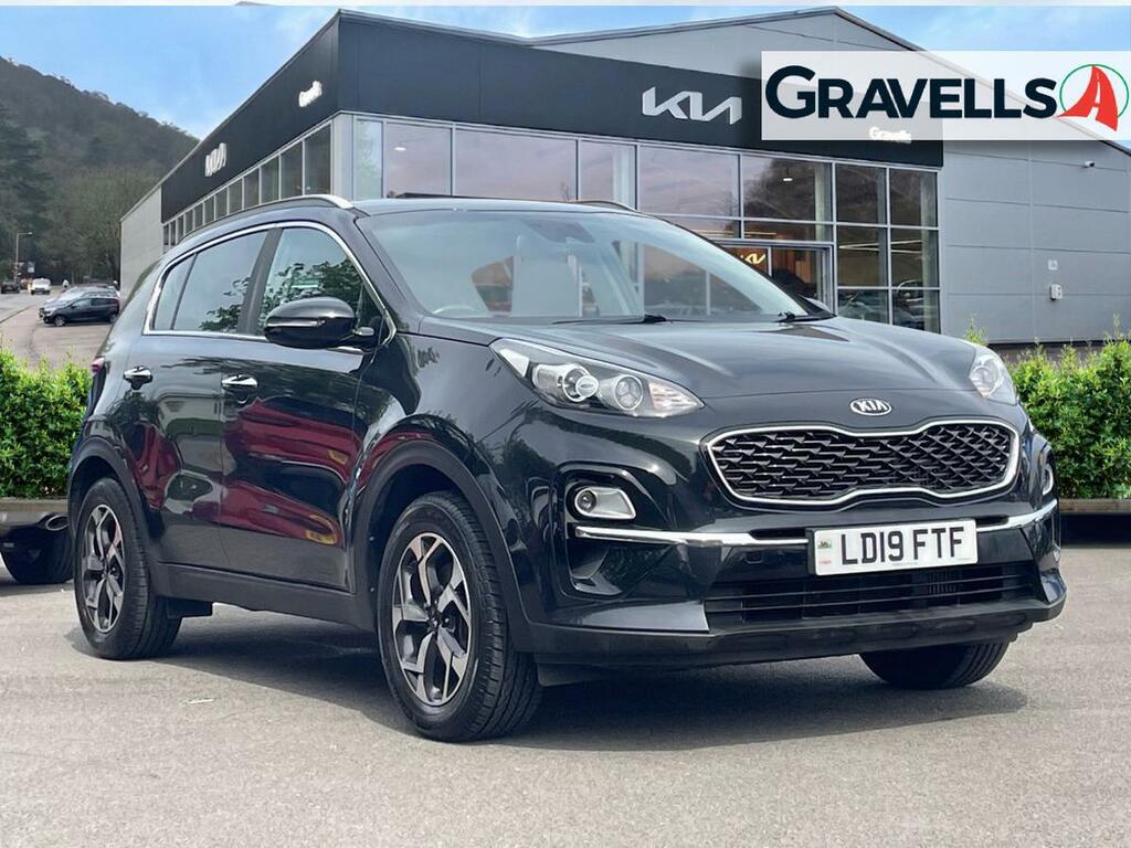 Kia Sportage 1.6 Crdi 2 Suv Euro 6 Ss 134 LD19FTF Black