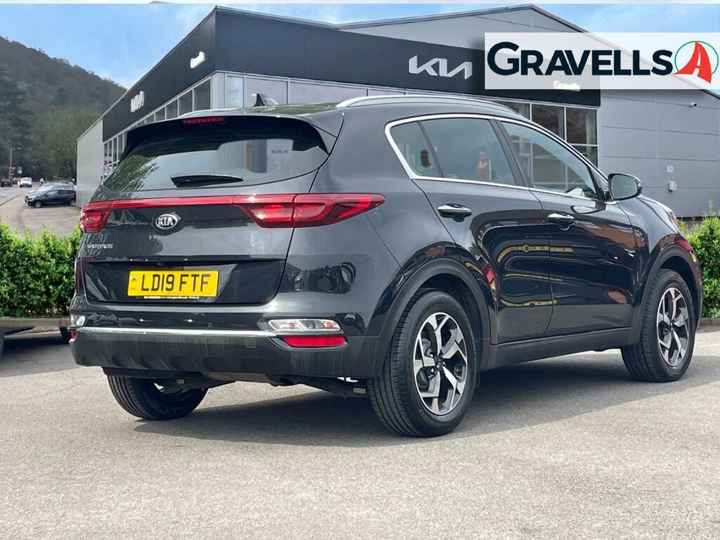 Kia Sportage 1.6 Crdi 2 Suv Euro 6 Ss 134 LD19FTF Black #3