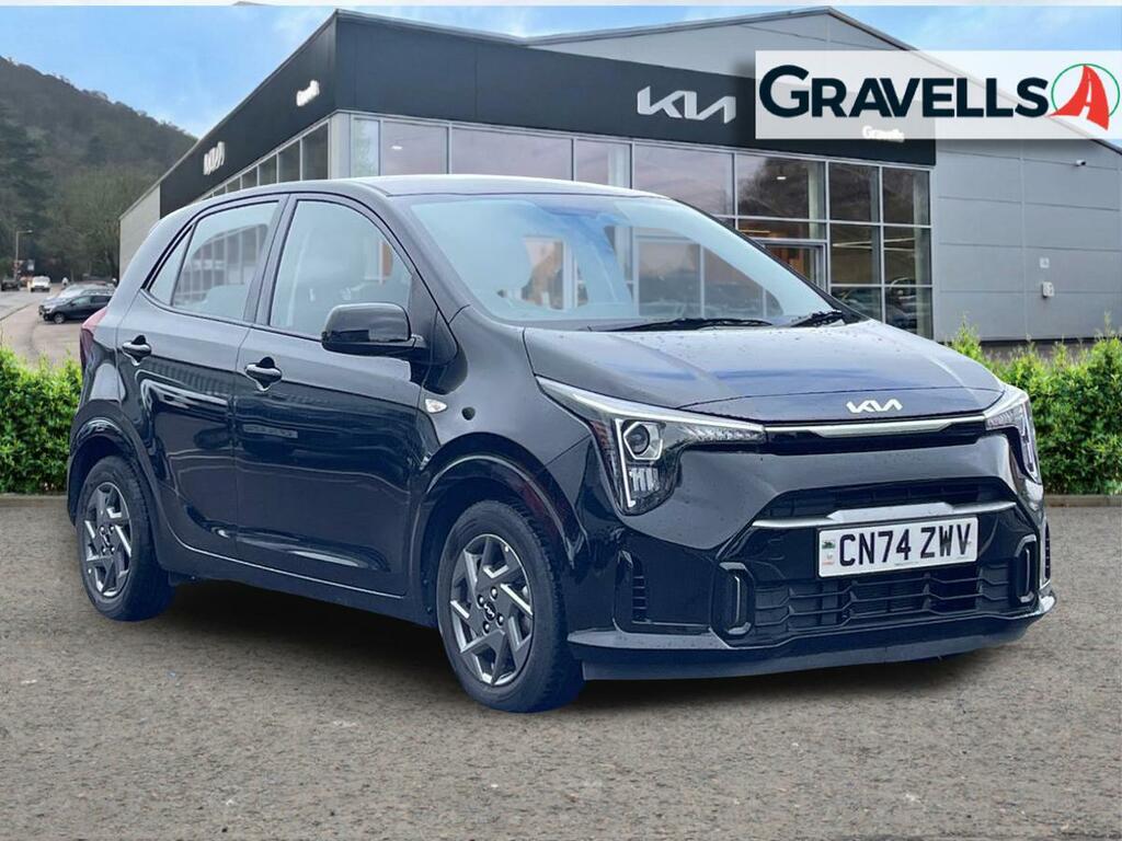 Kia Picanto 1.0 2 Hatchback Euro 6 Ss 62 CN74ZWV Black