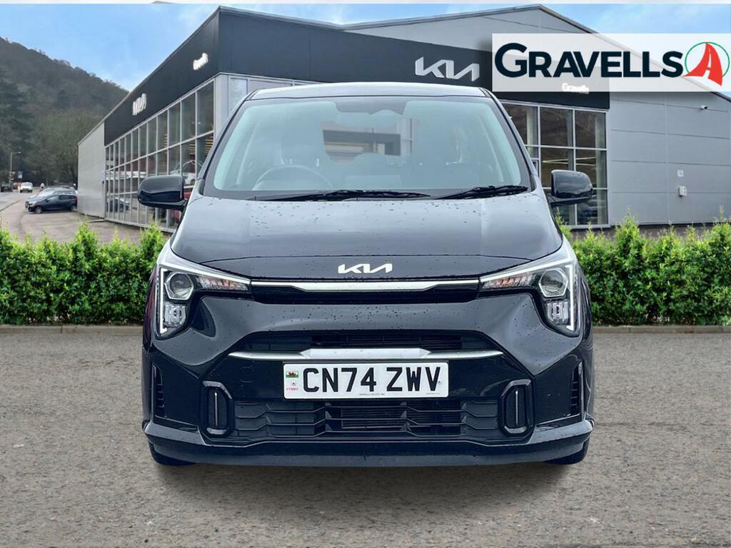 Kia Picanto 1.0 2 Hatchback Euro 6 Ss 62 CN74ZWV Black #6