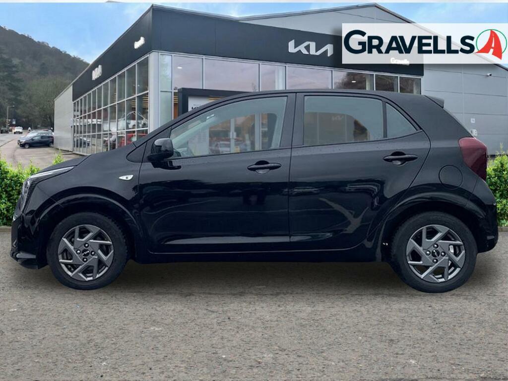 Kia Picanto 1.0 2 Hatchback Amt Euro 6 Ss 62 Bh CK74FVF Black #5