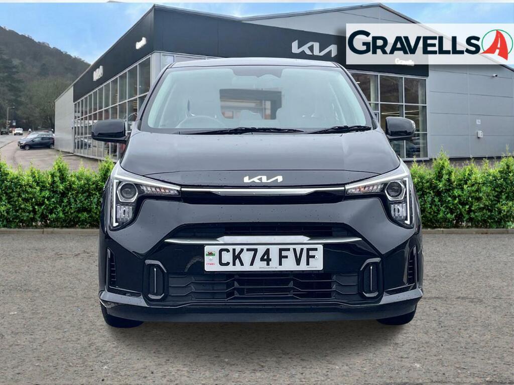 Kia Picanto 1.0 2 Hatchback Amt Euro 6 Ss 62 Bh CK74FVF Black #6