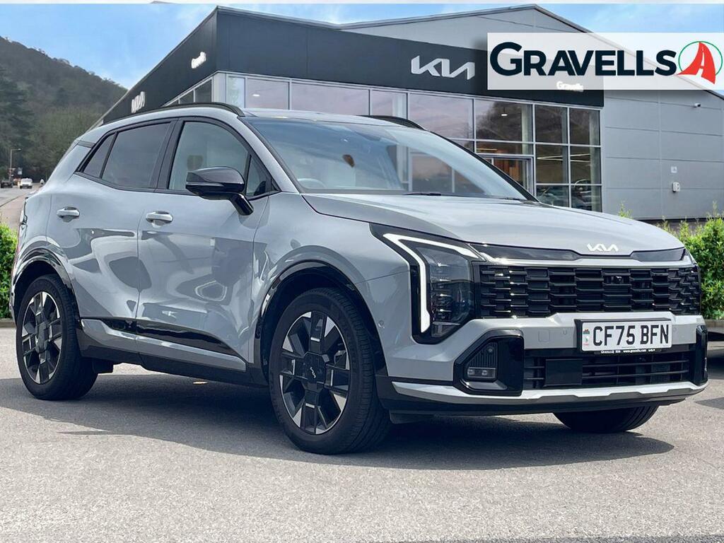 Kia Sportage 1.6 H T-gdi Gt-line S Suv Hybrid E CF75BFN Grey