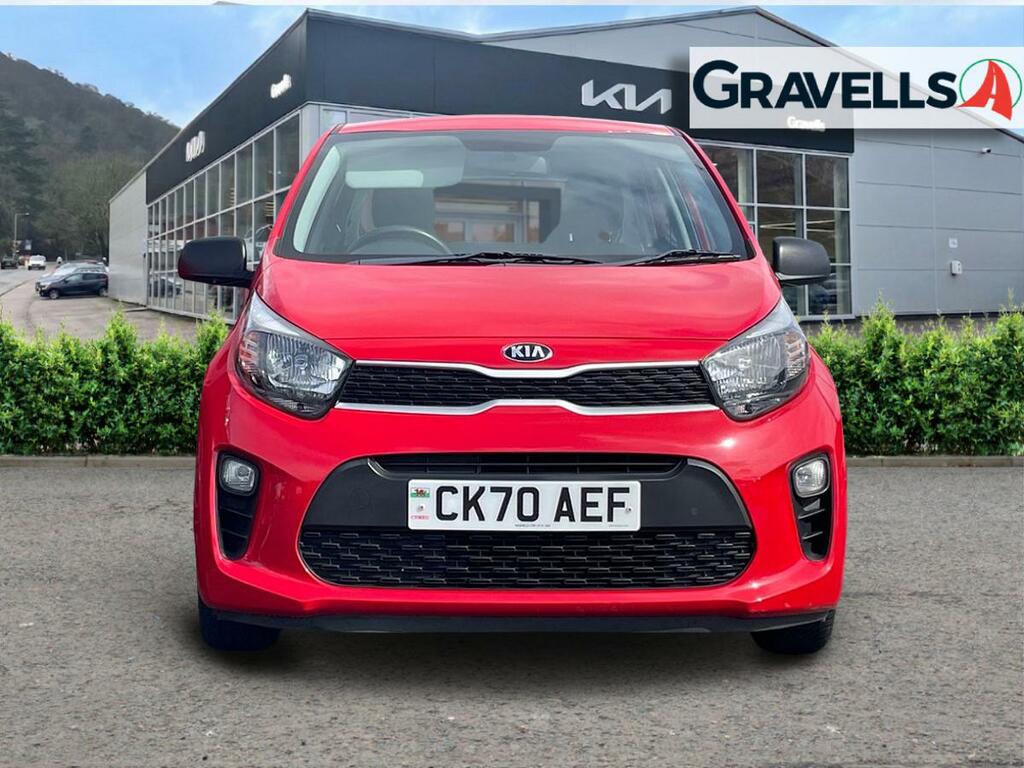 Kia Picanto 1.0 1 Hatchback Euro 6 Ss 66 CK70AEF Red #6